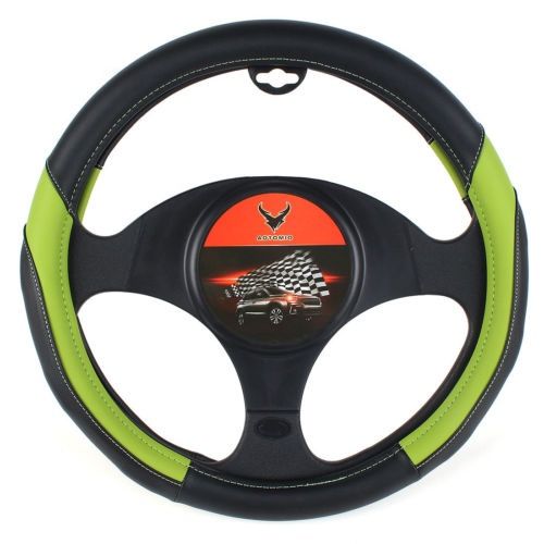 Brand new leather steering wheel cover 15”