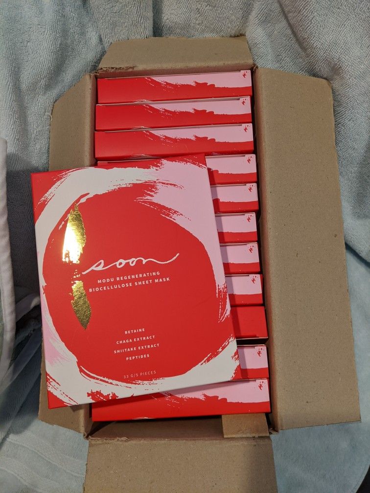 Wholesale Lot 60 Soon Korean Skin Care - MODU REGENERATING FACE MASK