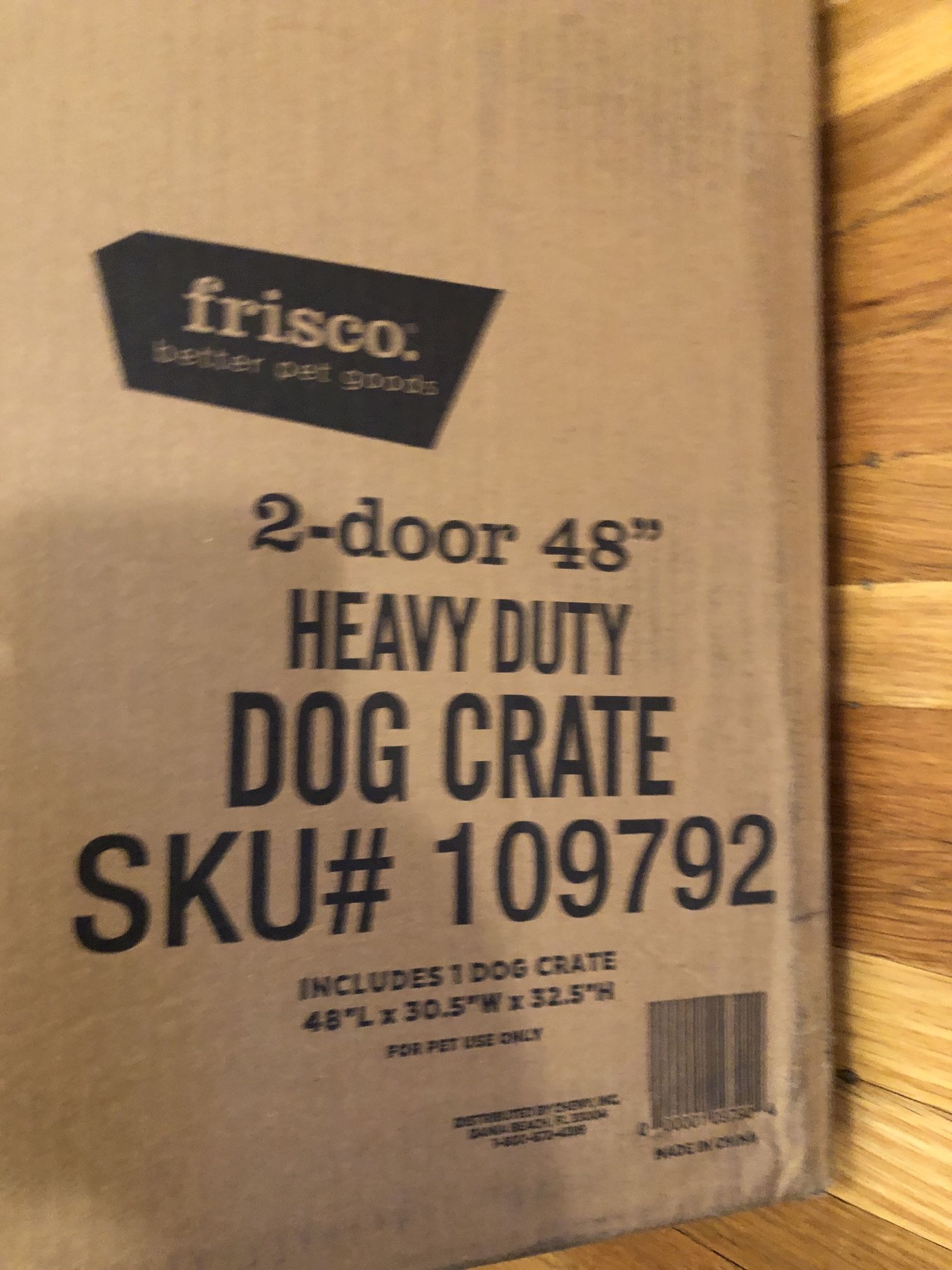 XL Dog Crate - 48”