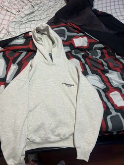 light oatmeal essentials hoodie