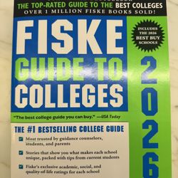 BRAND NEW – NEVER USED – Fiske Guide to Colleges 2026 (42nd Edition)