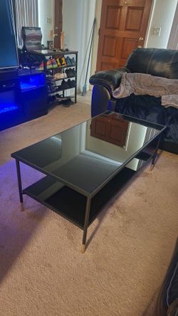 Black and Gold Coffee Table