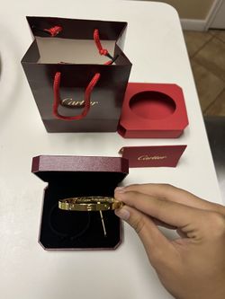 18k Gold Screw Bracelet