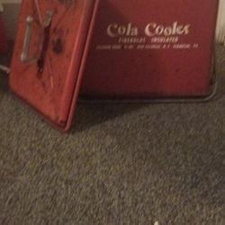 Vintage Cola Cooler
