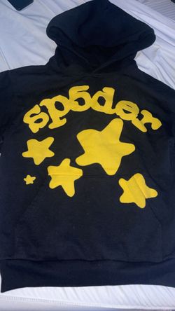 Sp5der Beluba Hoodie Onyx/YellowOnyx