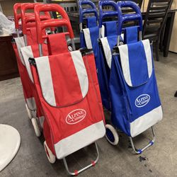 NEW NUEVO Shopping Cart with Bag & Wheels