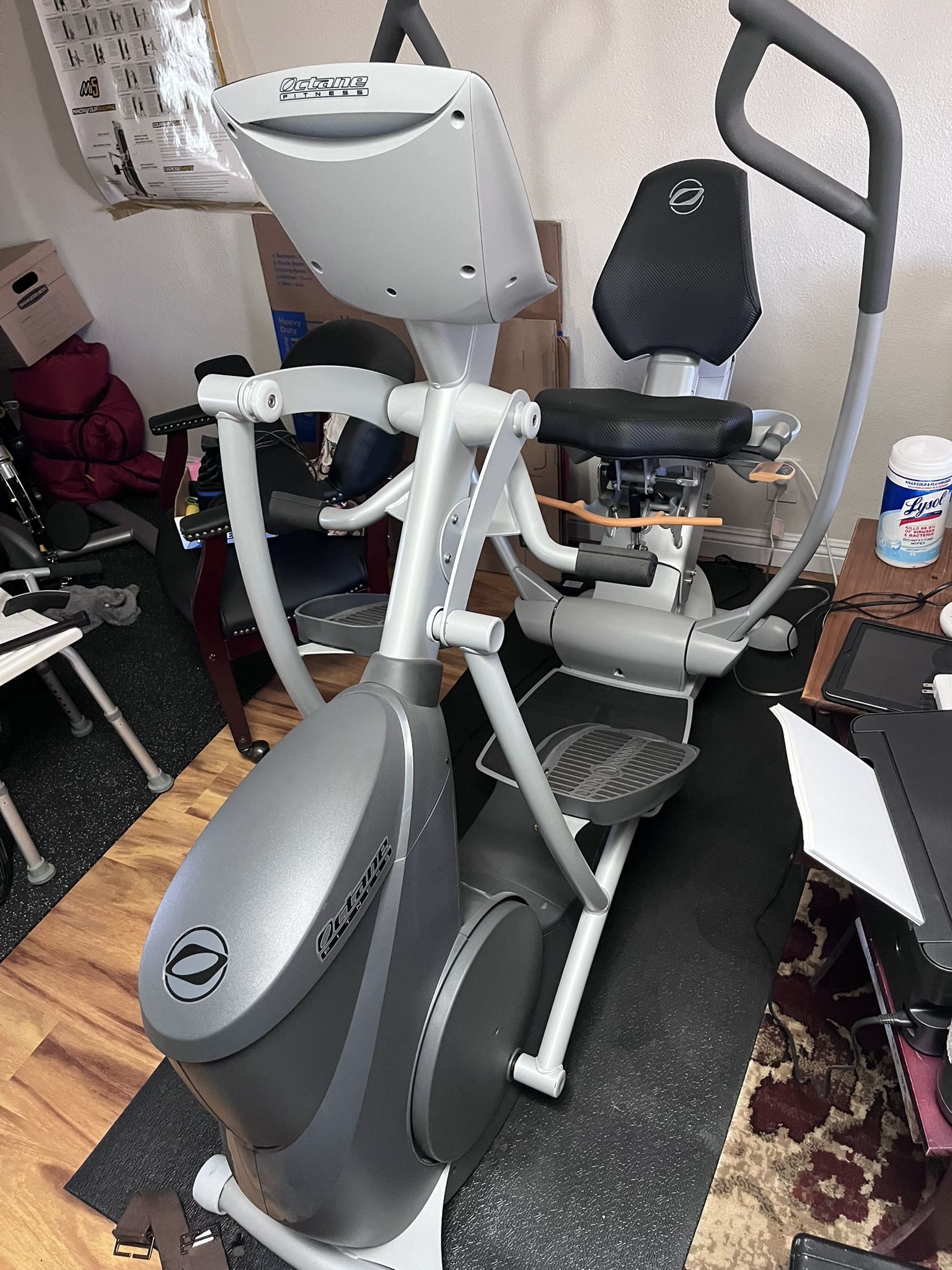 Seated Elliptical Octane Machines Price Reduction Octane Seated