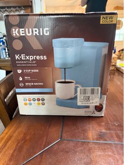New Keurig K-Express Essentials Coffee Maker Sky Blue