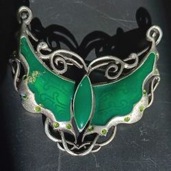 Green Butterfly Brooch