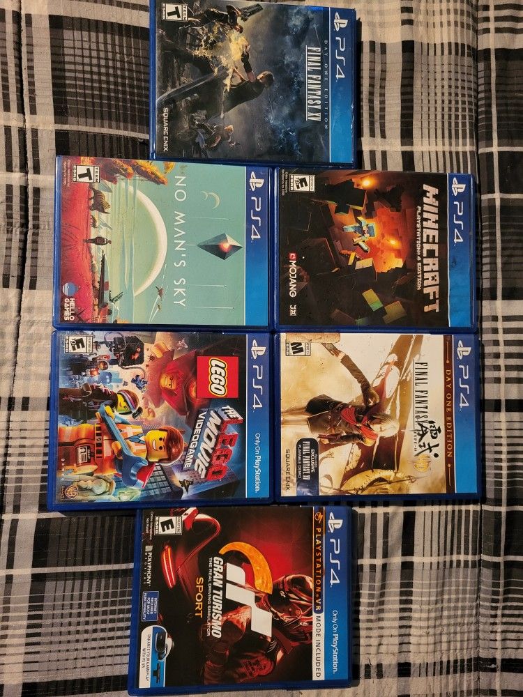 PS3 & PS4 GAMES
