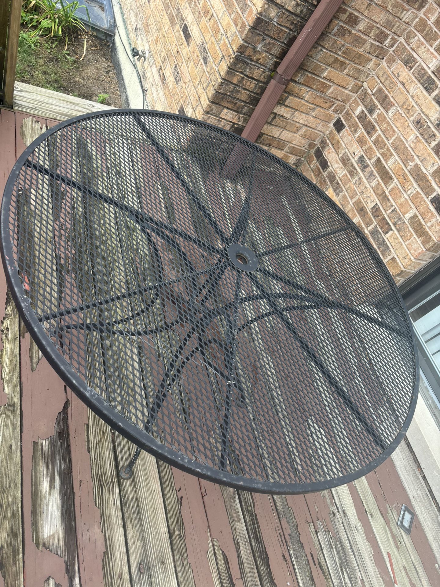 Large Metal Table