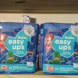 Pampers Easy Ups Pull-ups Size 3T-4T