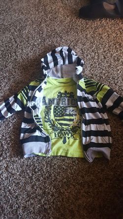 Jacket with matching shirt