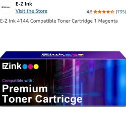 TN760 Toner Cartridges For Printer x4 Pack Black