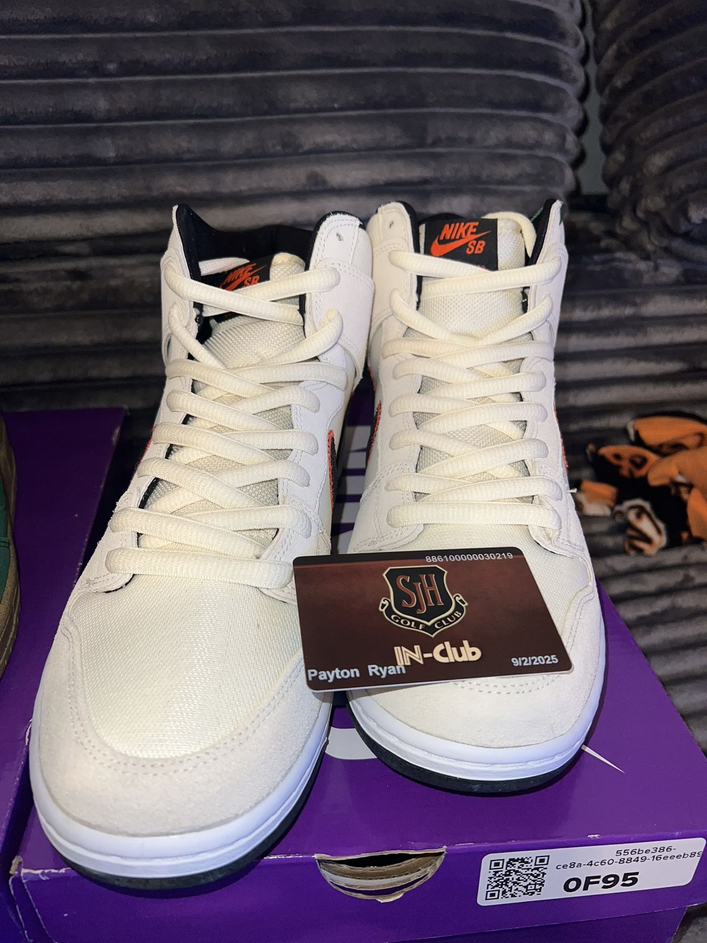 Nike Sb Dunk High Sf Giants