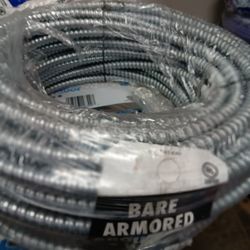 New Bare Armored  Grounding Wire 4/1 100ft