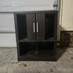 Black Wooden Cabinet 