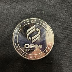 One ounce OPM Silver Round