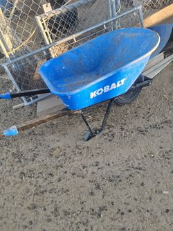 Wheelbarrow solid tire good condition Carreta solida para trabajo pesado llanta solida
