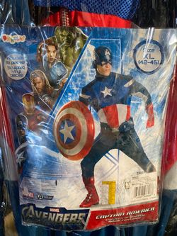Halloween Captain America costume