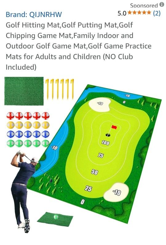 New In Vacuum Sealed Package.  ⛳️ Golf FUN FOR ALL AGES ⛳️.  👀 See All Photo's. Cash Pickup Only ⛳️ 
