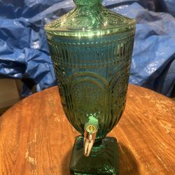 Textured glass Beverage Dispenser