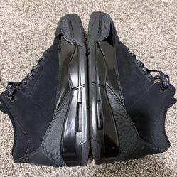 Jordan 3 Black Cat 2025 Size 10 Men’s $120
