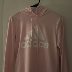 Adidas Pink Pullover Hoodie Girls
