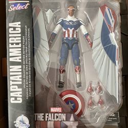 Marvel select Captain America Falcon 
