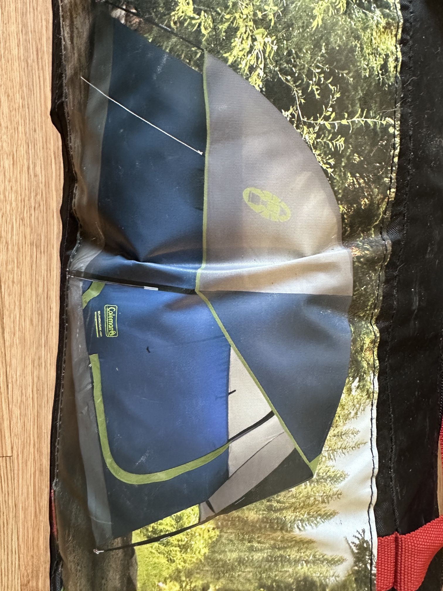 Hiking Tent With Large and  Small warm Sleeping Bag 