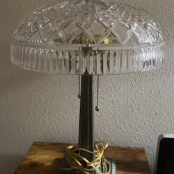 Vintage Lamp Beaumont by Waterford Crystal. 