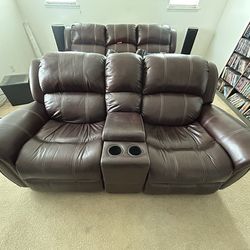 Sofa Recliner On Sale Both Good Condition