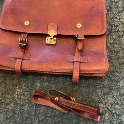 Sale Leather Hand / Strap Shoulder Light Brown Bag