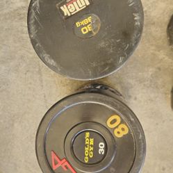 Dumbells 80 Lbs