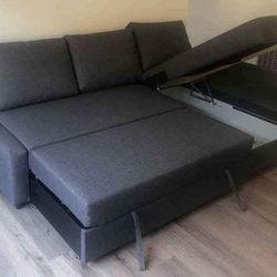 Free Delivery - 4 IKEA Friheten Sleeper Sectional Couches/w Storage - Don't Miss Out!