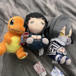 Demon Slayer And Charmander Plushie