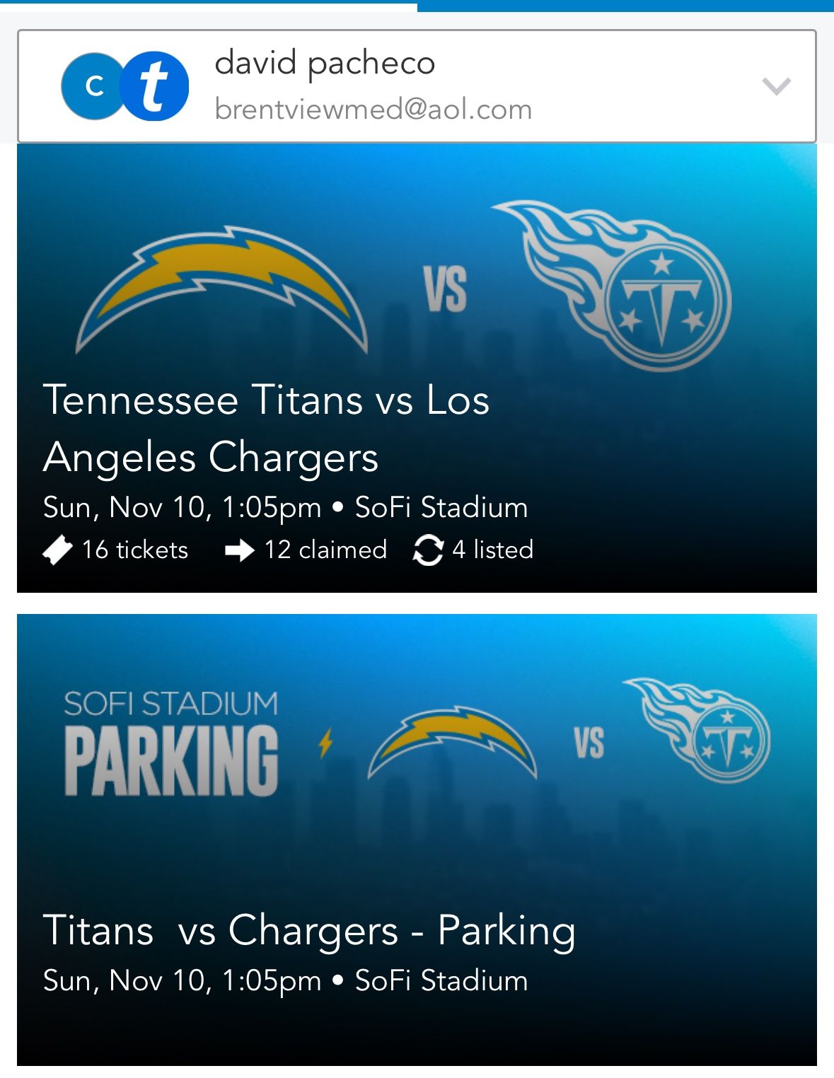 Chargers Vs Titans