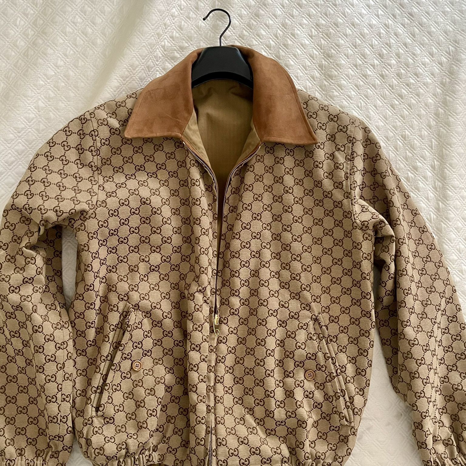 REVERSIBLE GG CANVAS JACKET Father’s Day Treat!
