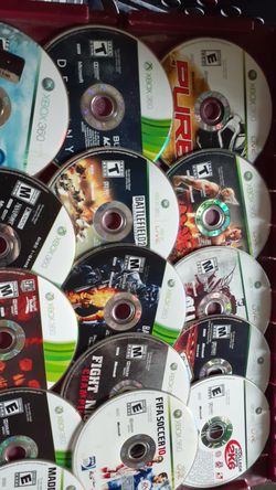 Xbox 360 games...