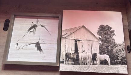 Horse themed hobby lobby paintings