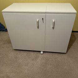 Koala Sewing Cabinet, White