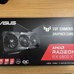 ASUS TUF Gaming Radeon RX 6800 XT OC Edition 16GB GDDR6