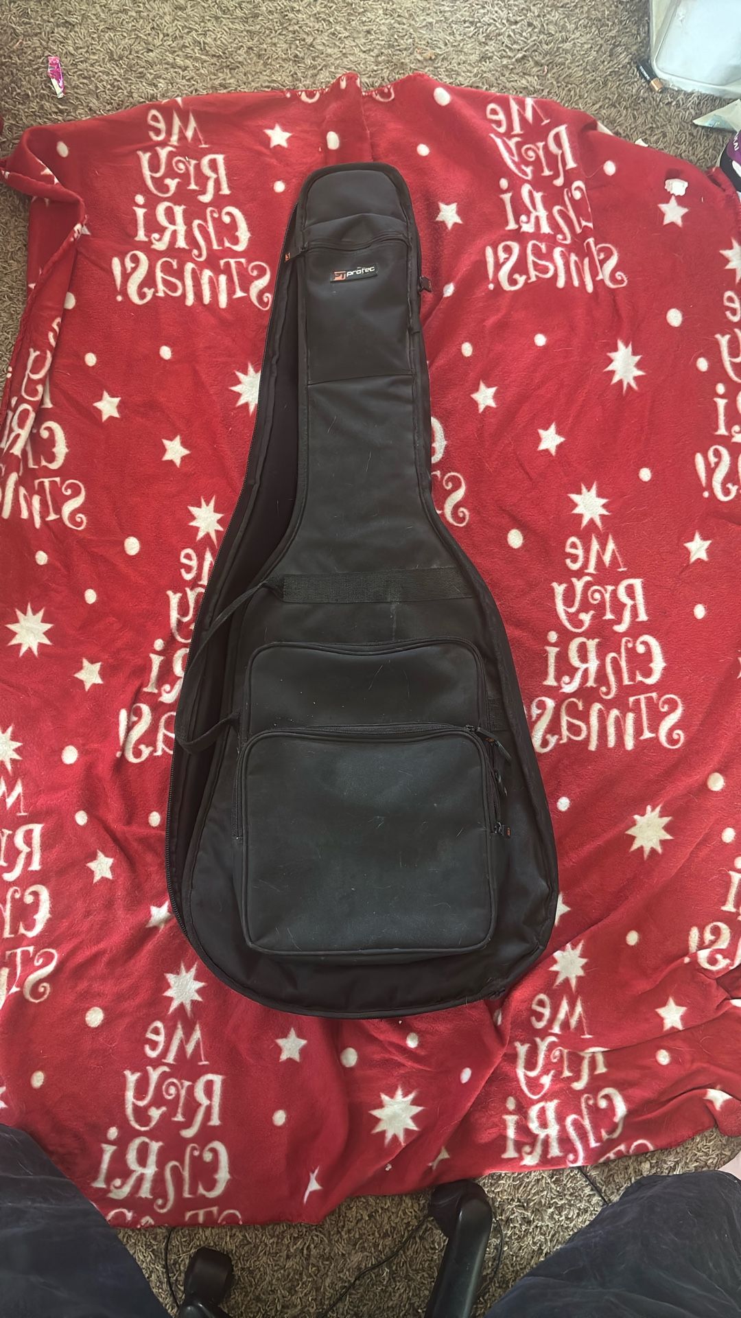 Protec Gold Series Hollowbody Electric Guitar Gig Bag Black