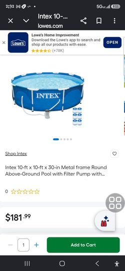 10foot round pool