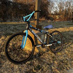 SE Bikes Blocks Flyer Blue Camo 26'