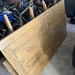 Rustic Table, Chairs and Bench