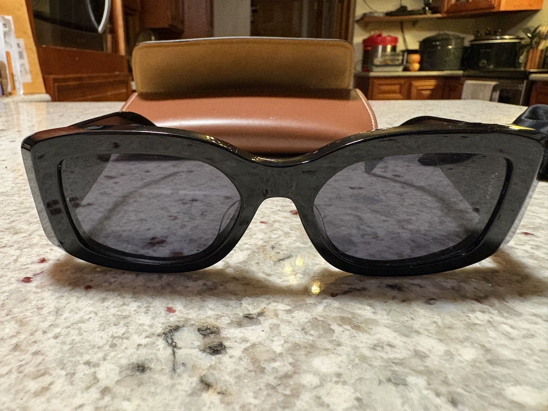 Celine Sunglasses 55mm Rectangular