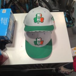2x Lightly Used Irish San Diego Padres Snapbacks