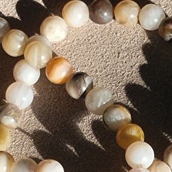 20pcs. Natural Mookaite Crystal Beads 4mm 