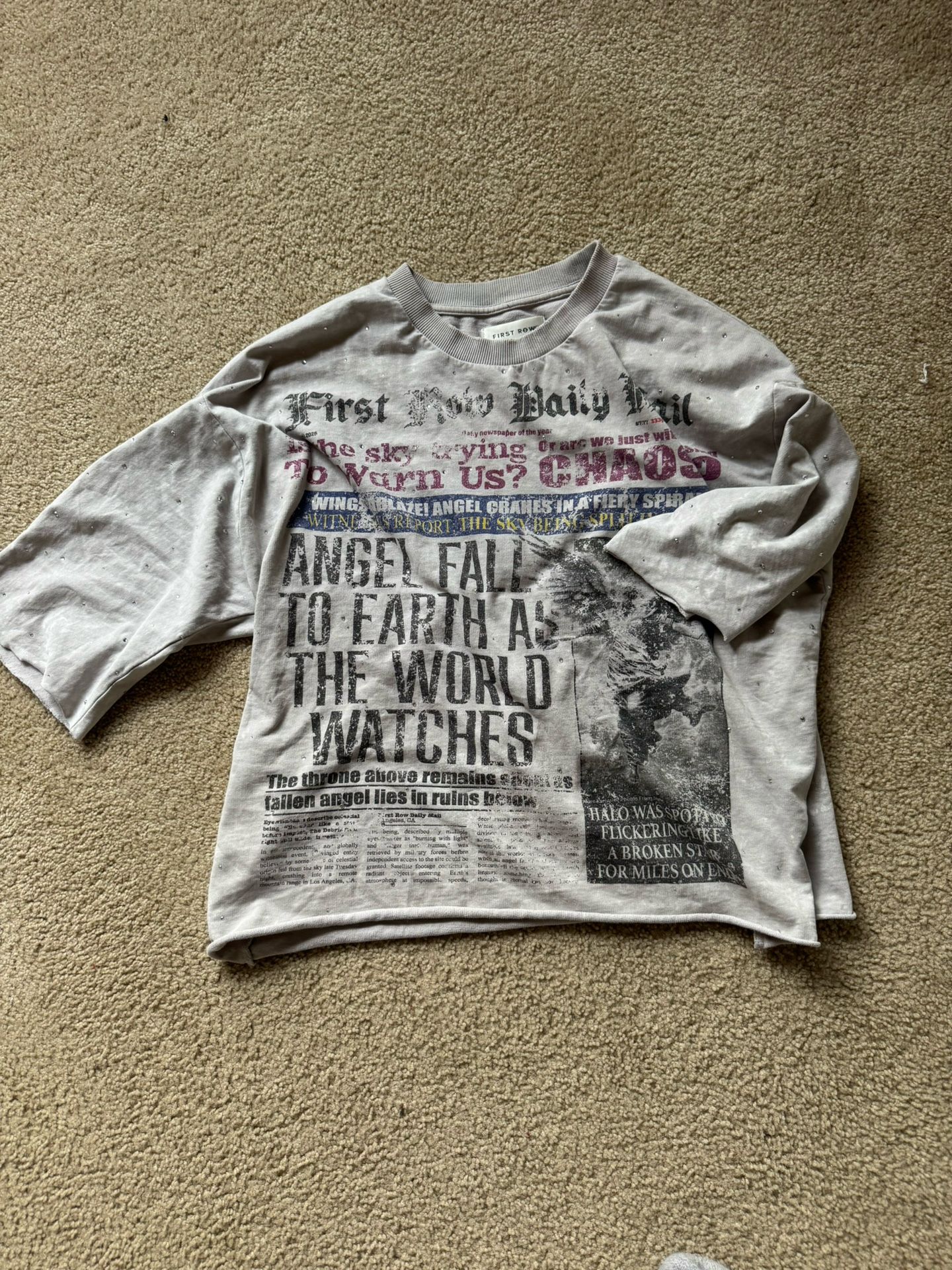 First Row “ Graphic Tee “